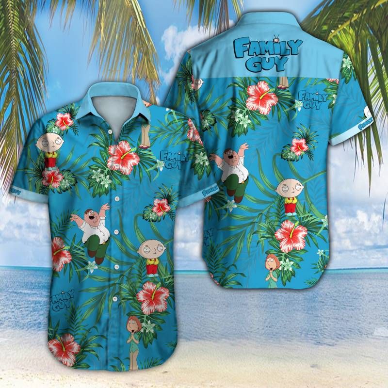 Family Guy Hawaiian Shirt - Teeruto