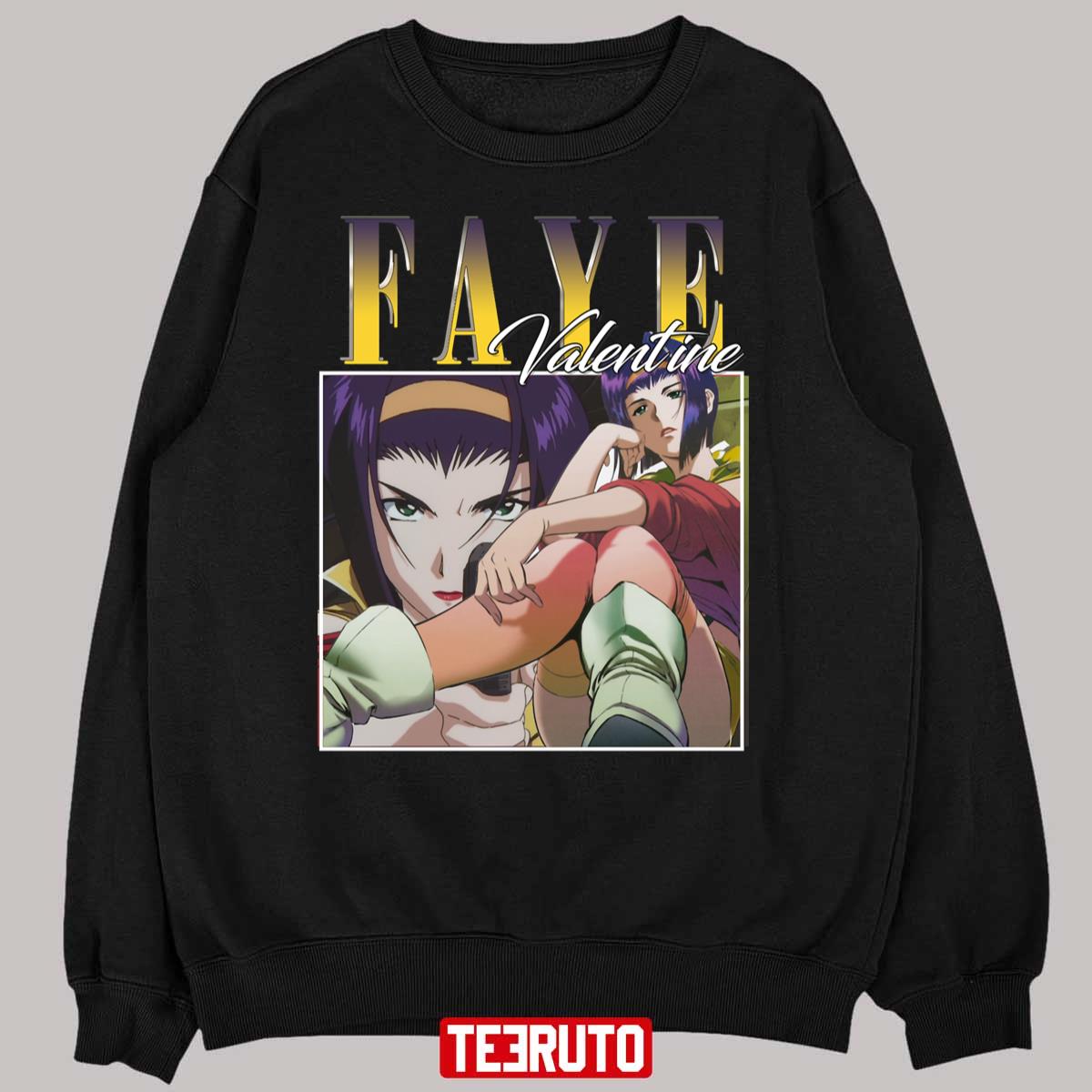 Faye Valentine Anime Homage Cowboy Bebop Unisex T-Shirt - Teeruto