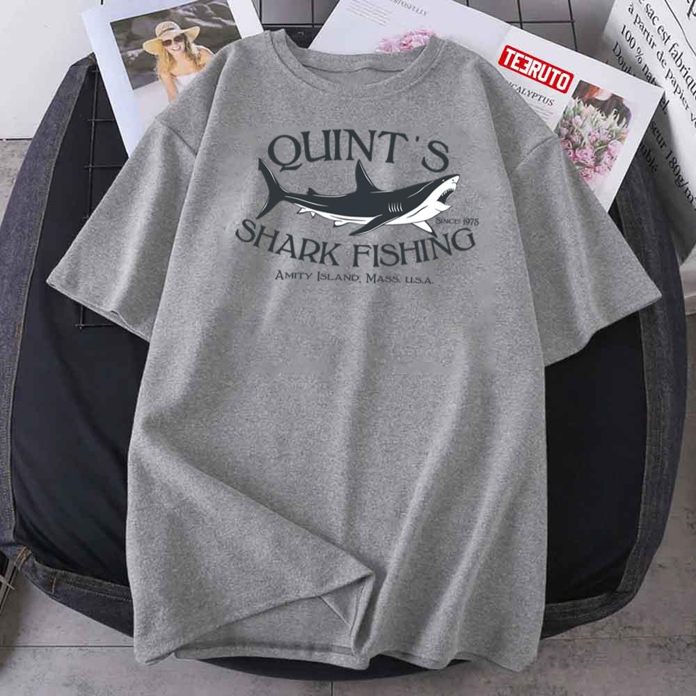 Fishing Vintage Quint’s Shark Unisex T-Shirt