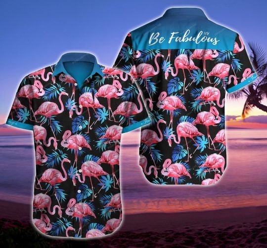 Flamingo Hawaiian Shirt - Teeruto