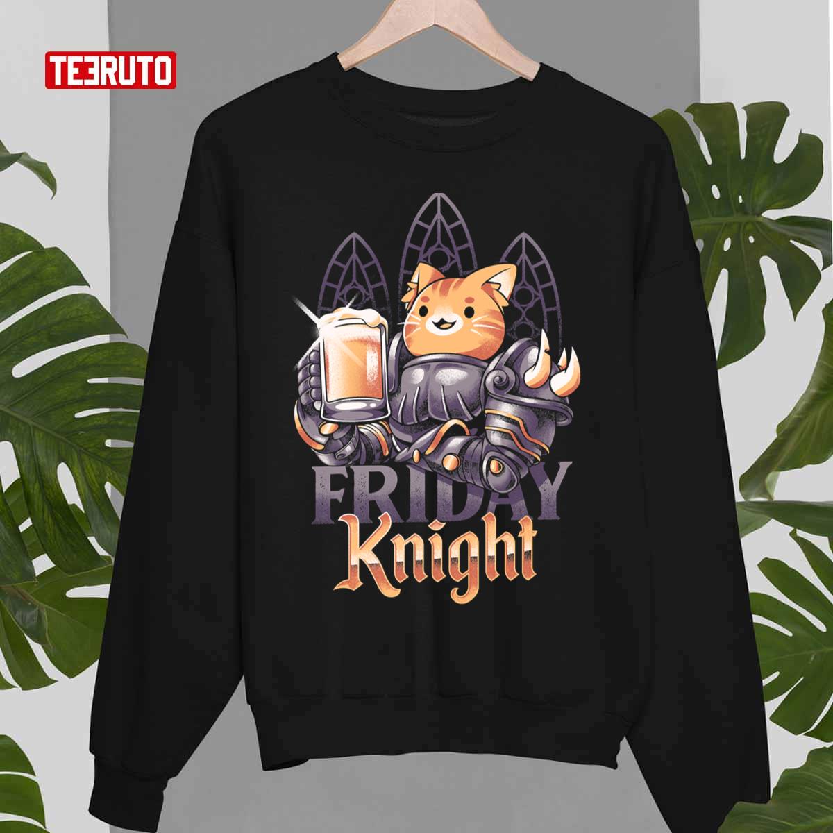 Friday Knight Kawaii Cat Japanese Style Unisex Sweatshirt