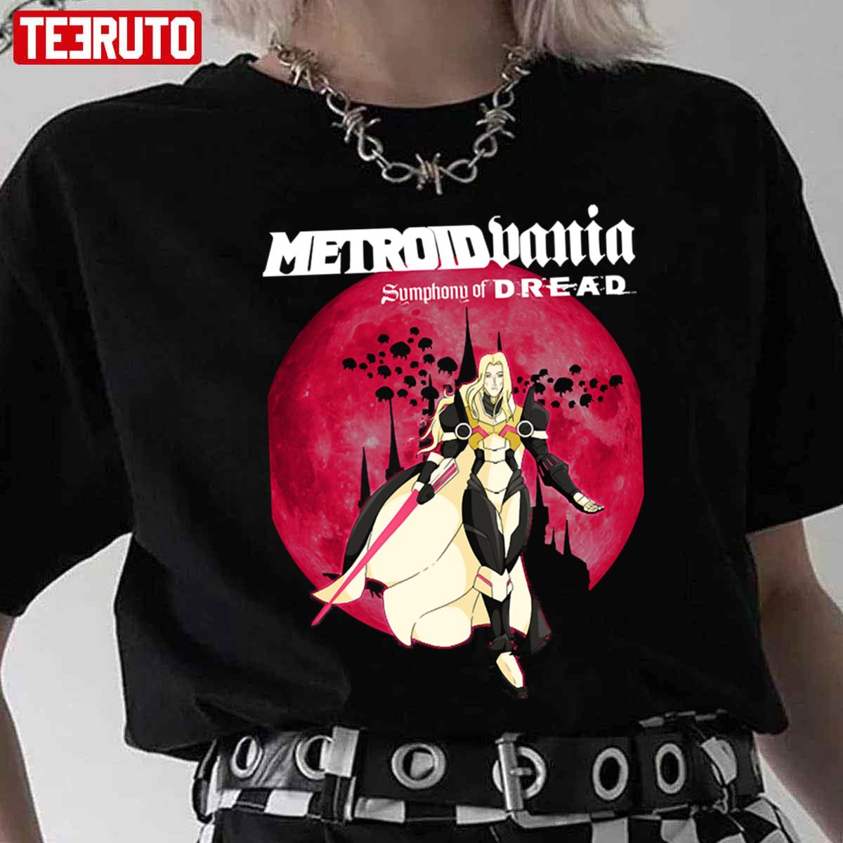 Funny Metroid Dread Samus Retro Artwork Unisex T-Shirt