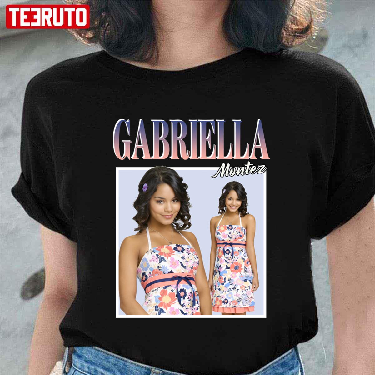 Gabriella Montez Vintage Bootleg 90s High School Musical Unisex T-Shirt