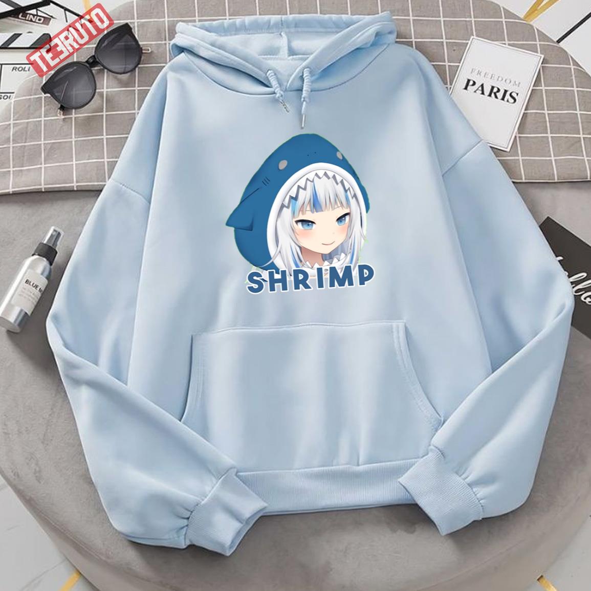 Gawr Gura Shrimp Unisex Hoodie