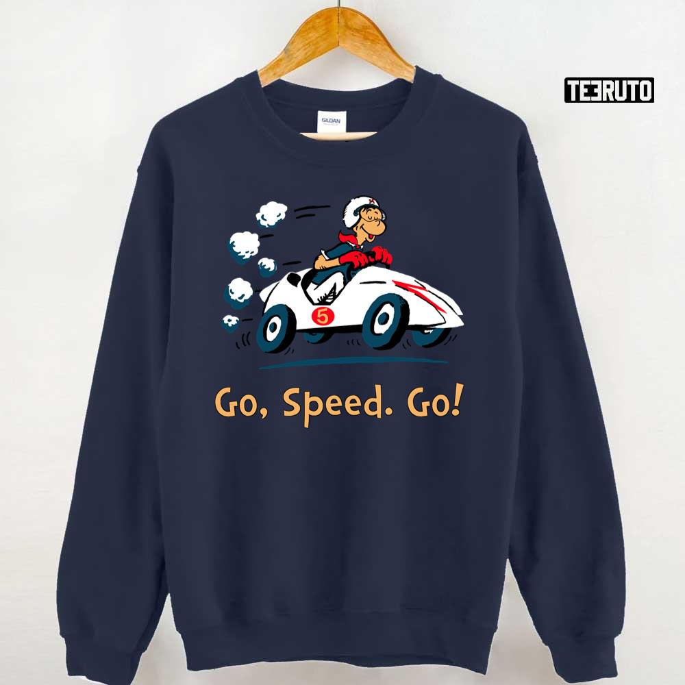 Go Speed. Go Dr Seuss Vintage Unisex Sweatshirt