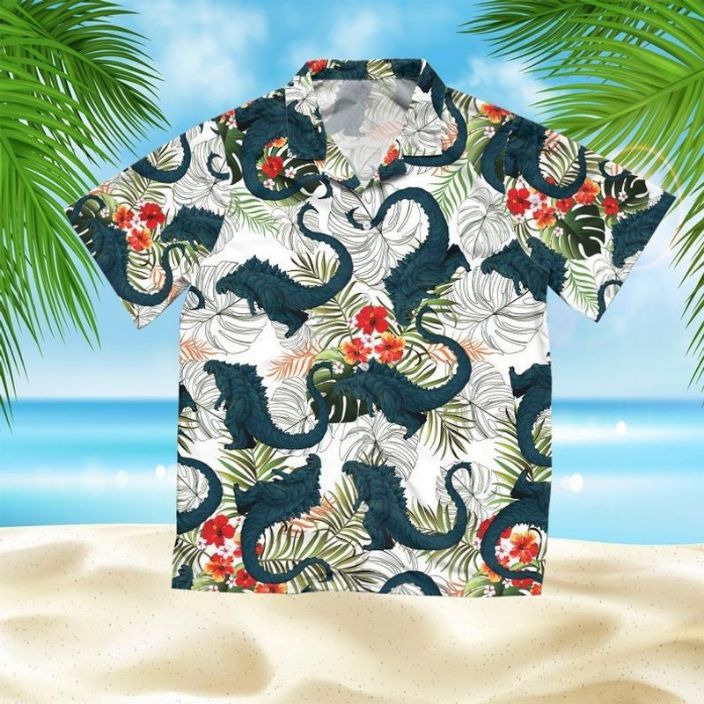 Atlanta Falcons Halloween Tropical Hawaiian Shirt - Teeruto