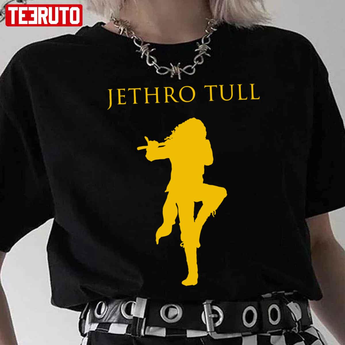 Gold Jethro Tull Unisex T-Shirt