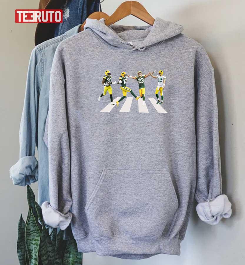 Green Bay Packers Abbey Road Unisex Sweatshirt - Teeruto