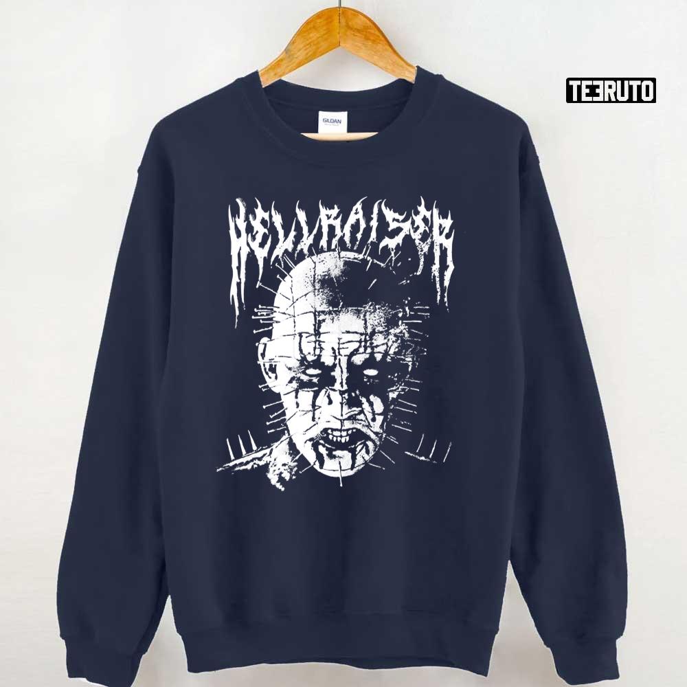 Hellraiser White Horror Movie Art Unisex Sweatshirt