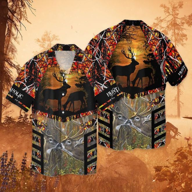 Hunting Deer 2 Hawaiian Shirt - Teeruto