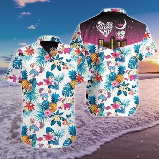 I Love You Hawaiian Shirt