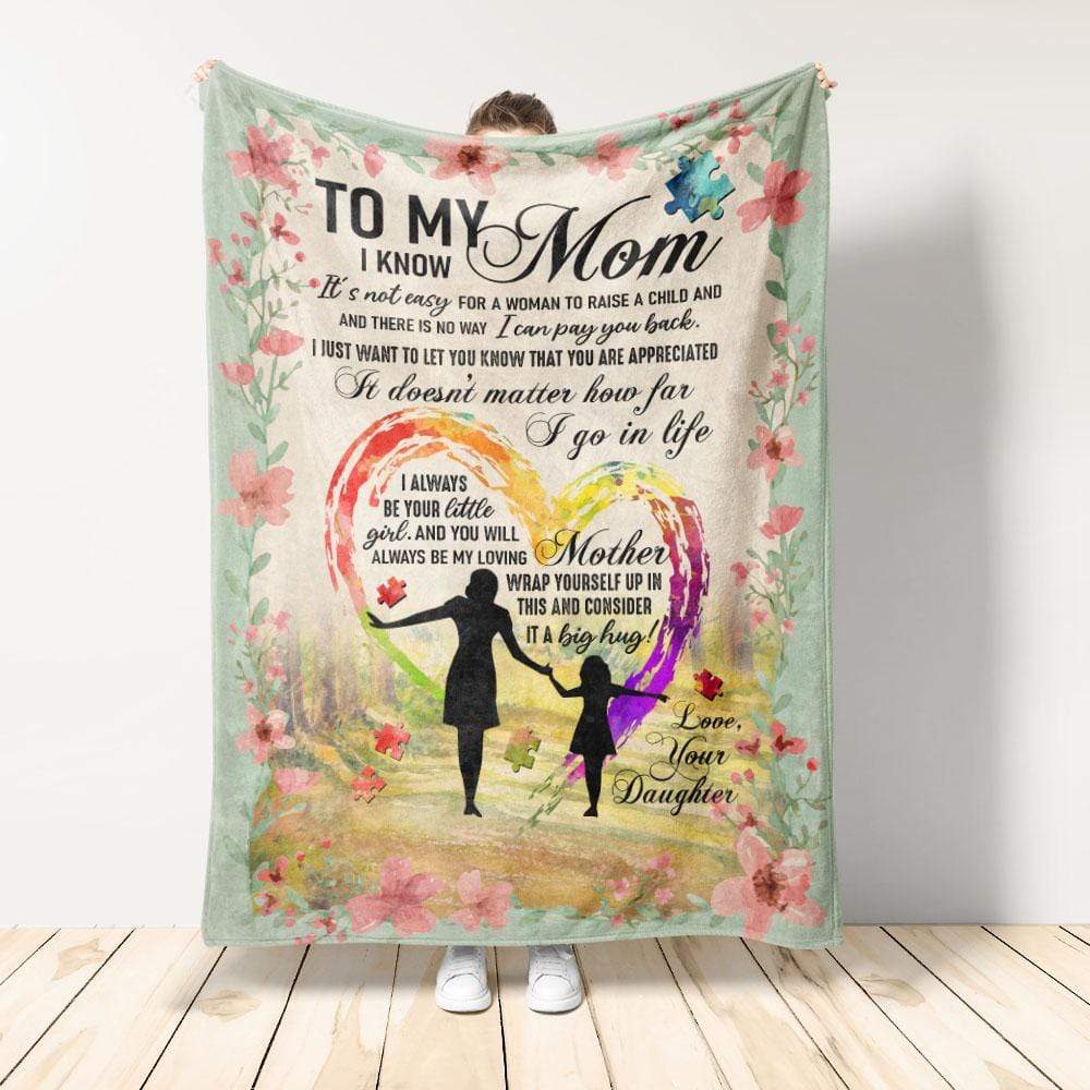 Personalized To My Mom Blanket from Son You Are Appeciated My