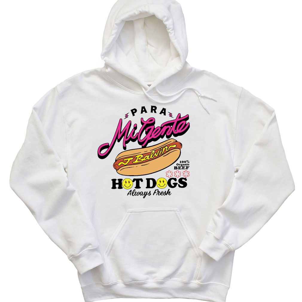 J Balvin’s Hot Dog Para Mi Gente Balvin Hot Dogs Always Fresh TShirt