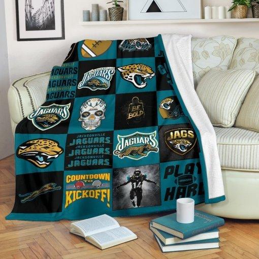 Jacksonville Jaguars Premium Blanket Teeruto
