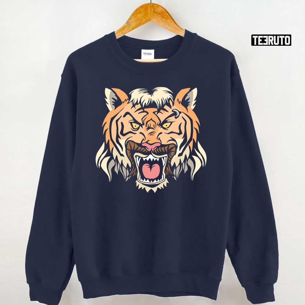 Joe Exotic Tiger King Illustration Unisex Sweatshirt