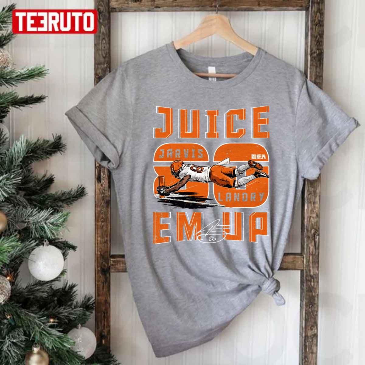 Juice Them Up For Cleveland Browns Fans Unisex T-Shirt