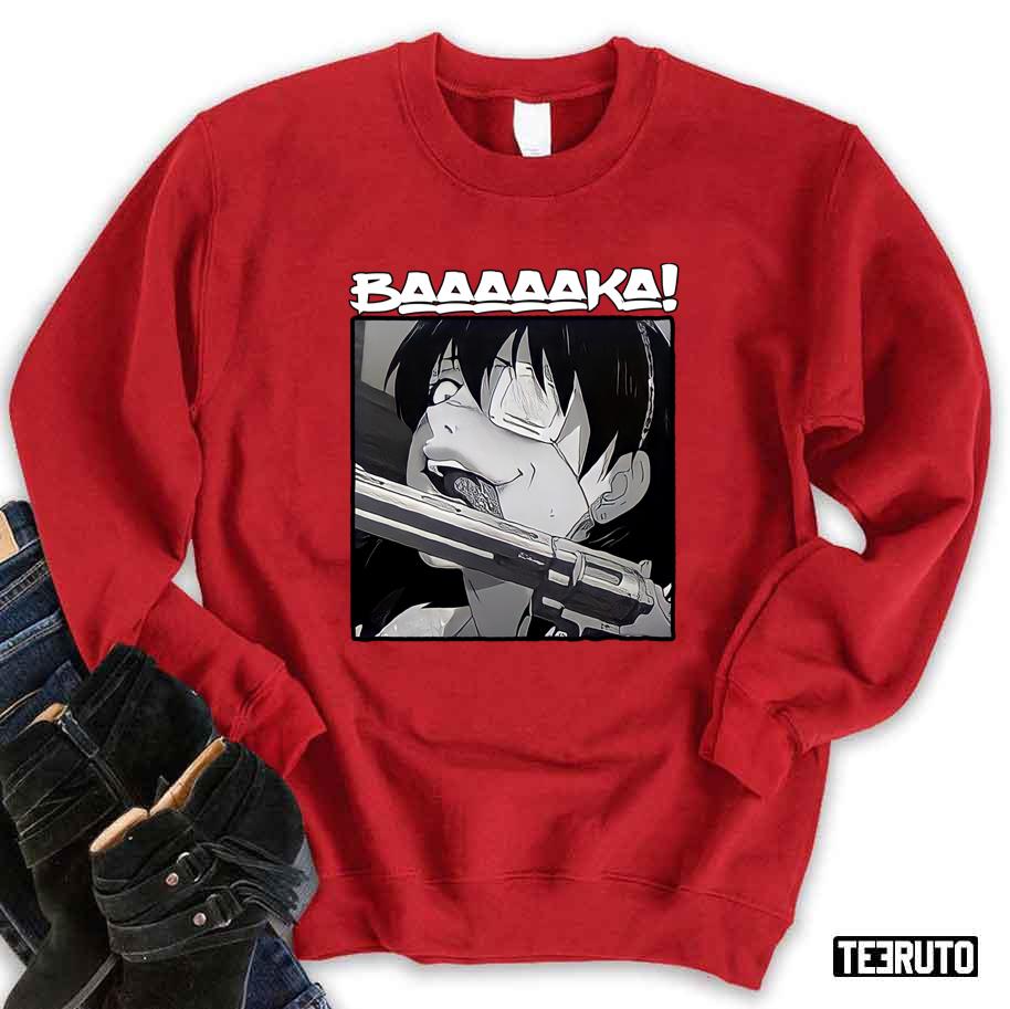 Kakegurui Yumeko Baaaaaka Anime Gambling School Unisex Sweatshirt