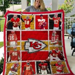 Kansas City Chiefs Quilt Blanket 01