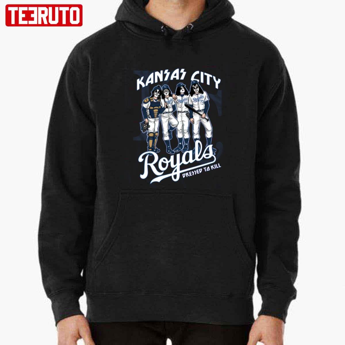 Kansas City Royals X Kiss Band Dressed To Kill Shirt, hoodie, sweater, long  sleeve and tank top