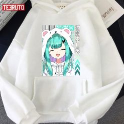 Kawaii Hololive Rushia With Hoodie Unisex Hoodie