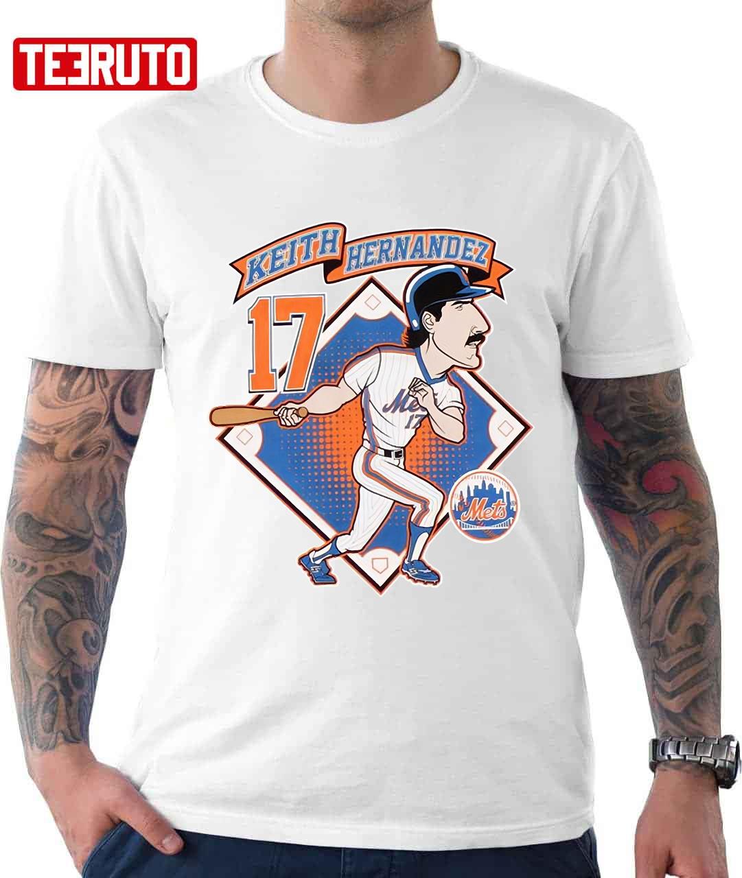 Keith Hernandez New York Mets No.17 Unisex T-Shirt - Teeruto