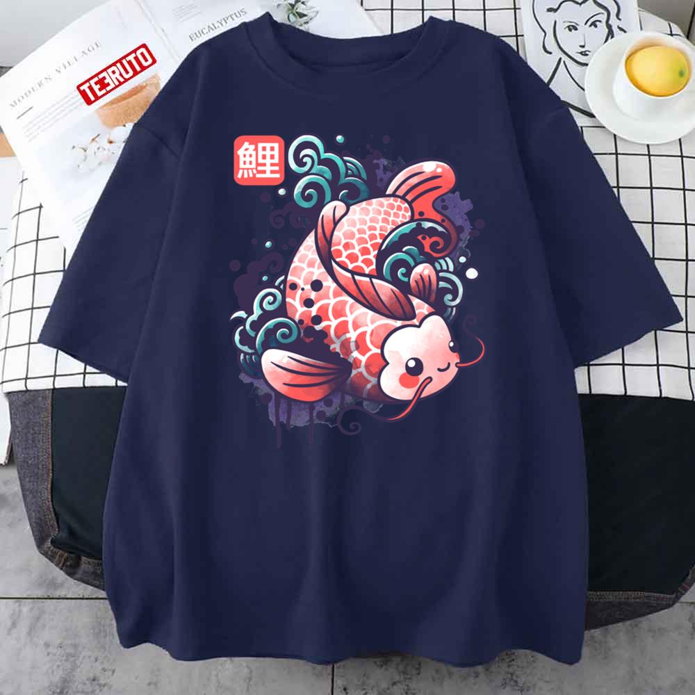 Koi Carp Fish Watercolor Unisex T-Shirt