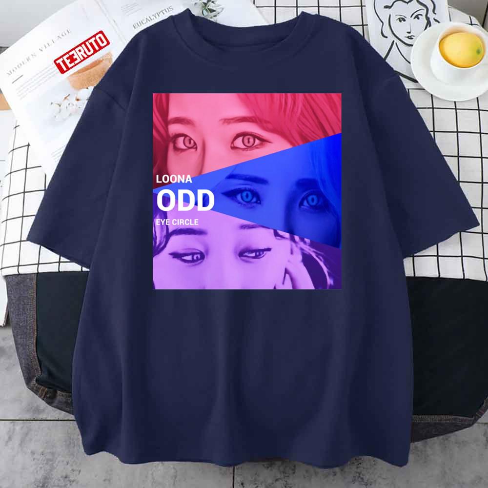 Korean Loona Odd Eye Circle Unisex T-Shirt