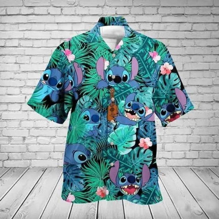 Buffalo Bills Lilo And Stitch Hawaiian Shirt And Shorts - Freedomdesign