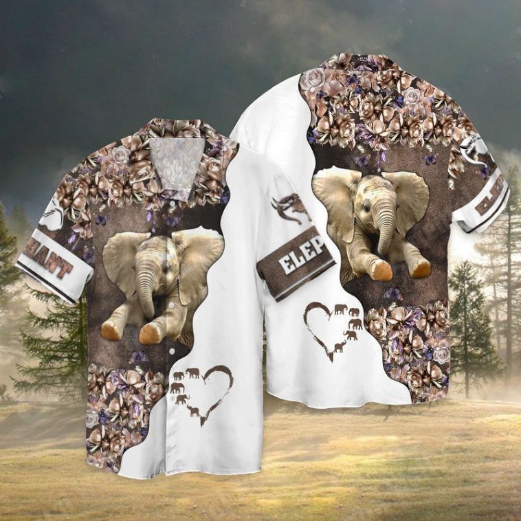 Love Elephant 2 Hawaiian Shirt