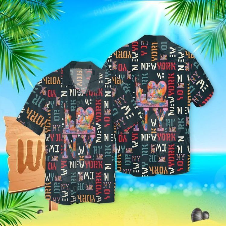 Love Newyork Hawaiian Shirt