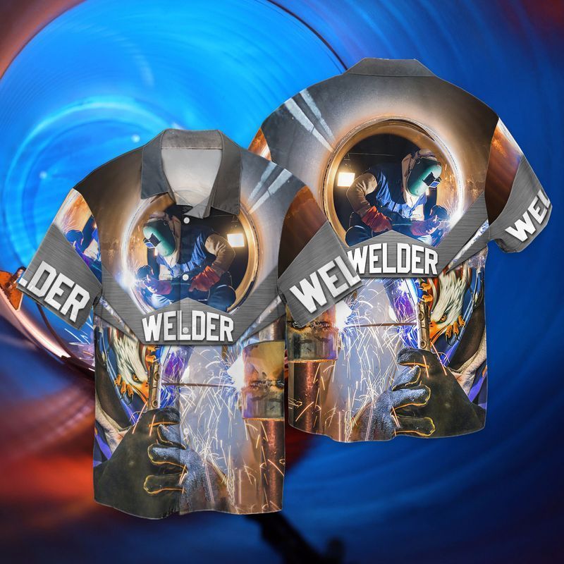Love Welder Hawaiian Shirt