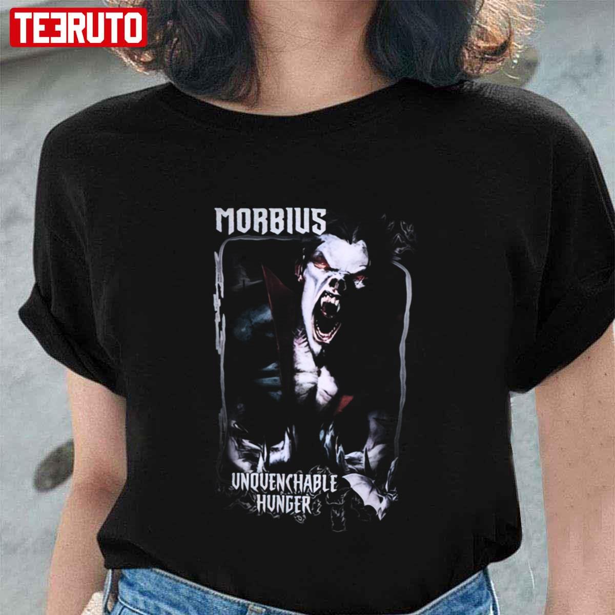 Marvel’s Morbius Unquenchable Hunger Small Unisex T-Shirt