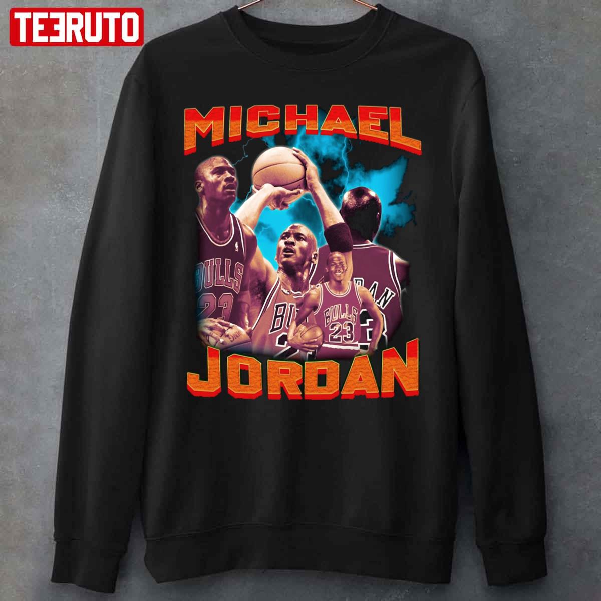 Michael Jordan Vintage Retro 90s Sweatshirt - Teeruto