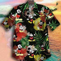 Mickey Mouse With Milk Tea Disney Hawaiian Shirt