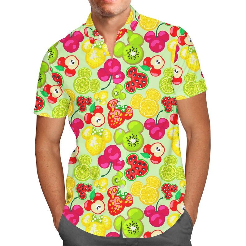 Mickey_s Fruit Fiesta Disney Hawaiian Shirt