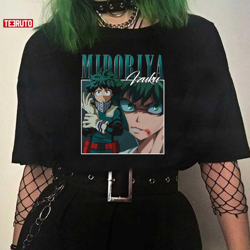 Midoriya Izuku Anime Homage My Hero Academia Unisex T-Shirt