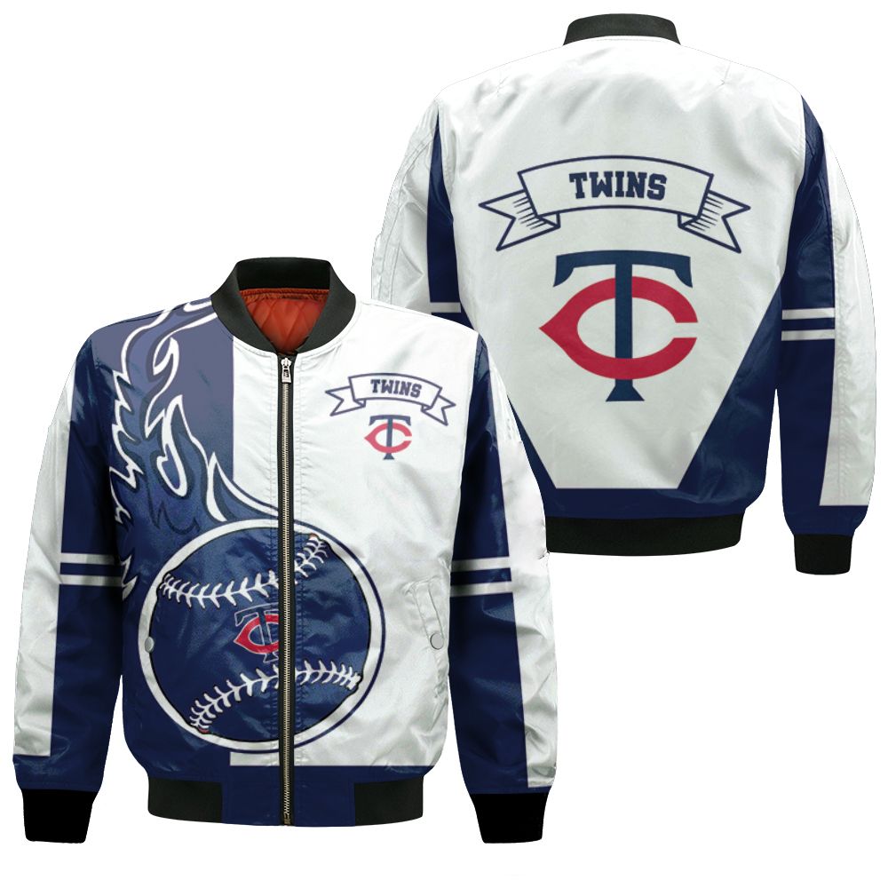 Minnesota Twins 3d Bomber Jacket