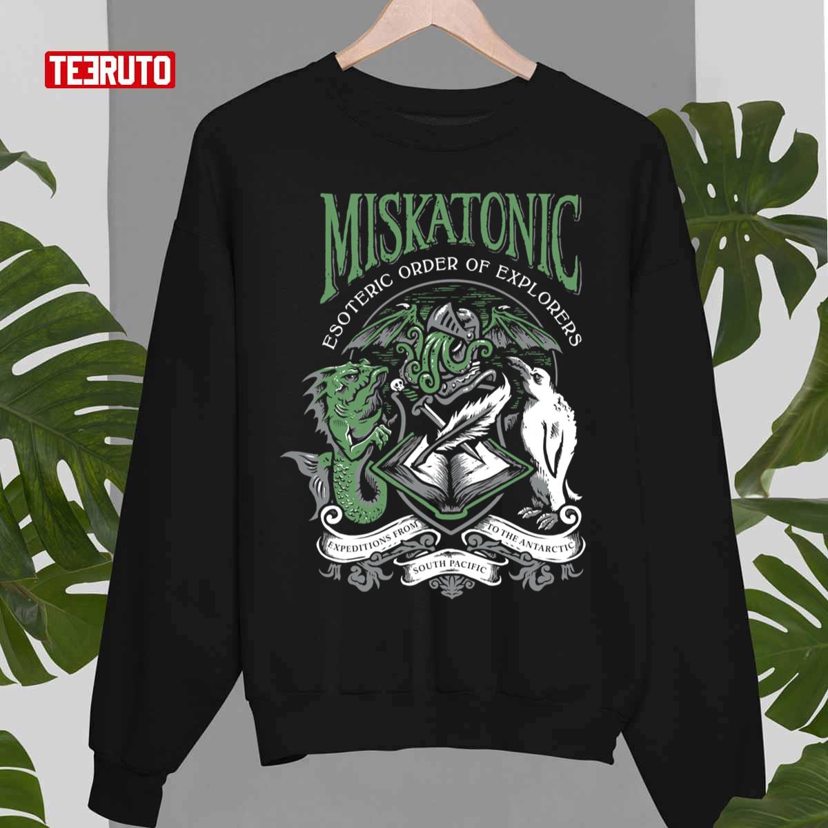 Miskatonic Esoteric Order Of Explorers Unisex Sweatshirt