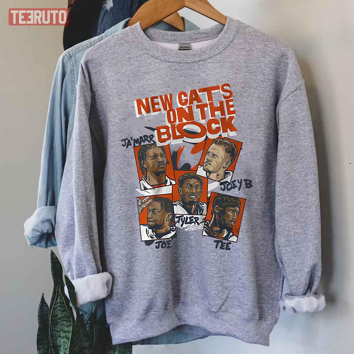New Cats On The Block Ja’Marr Joey B Tyler Joe Tee Sweatshirt