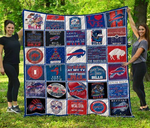 Buffalo Bills Sweatshirt Blanket