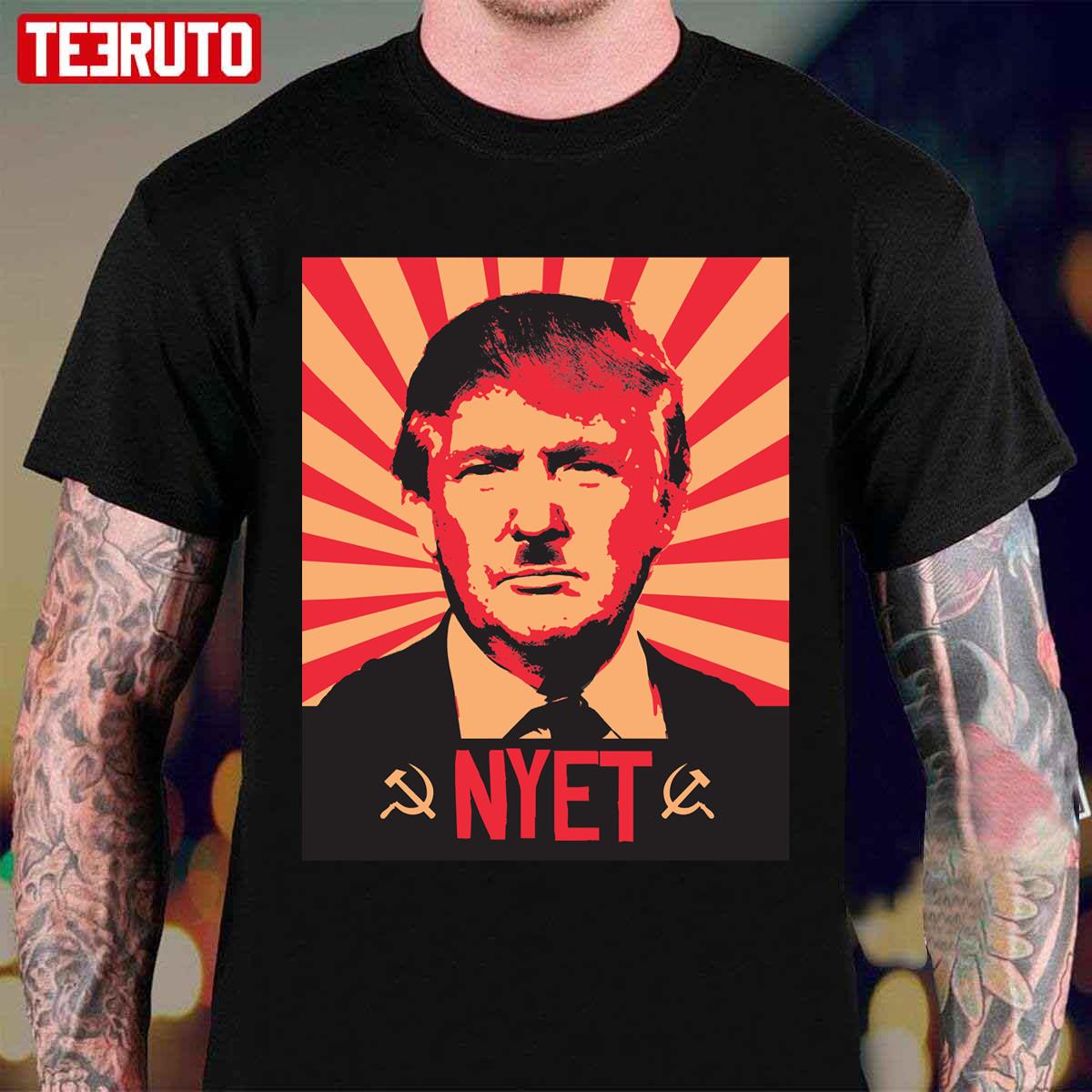 Nyet My President Trump USA Unisex T-Shirt