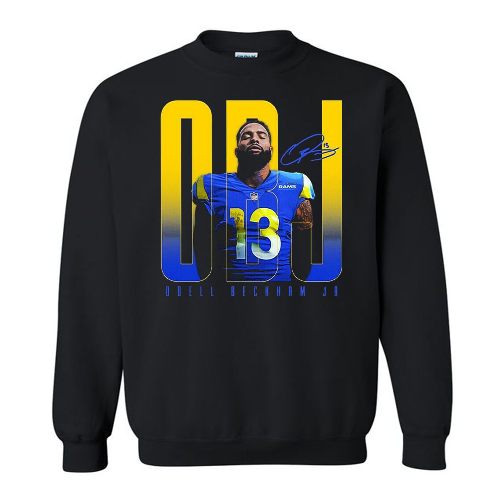 Odell Beckham Jr Los Angeles Rams Football Sweatshirt