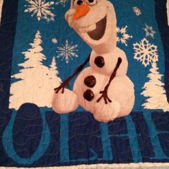 Olaf Frozen Fabric Quilt