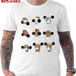 Olympic Lifting English Bulldog Unisex T-Shirt