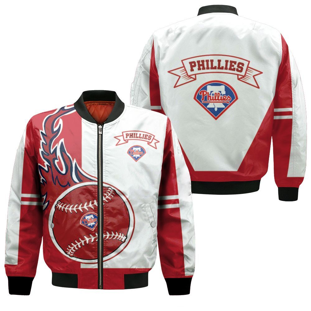 Philadelphia Phillies 3d Bomber Jacket