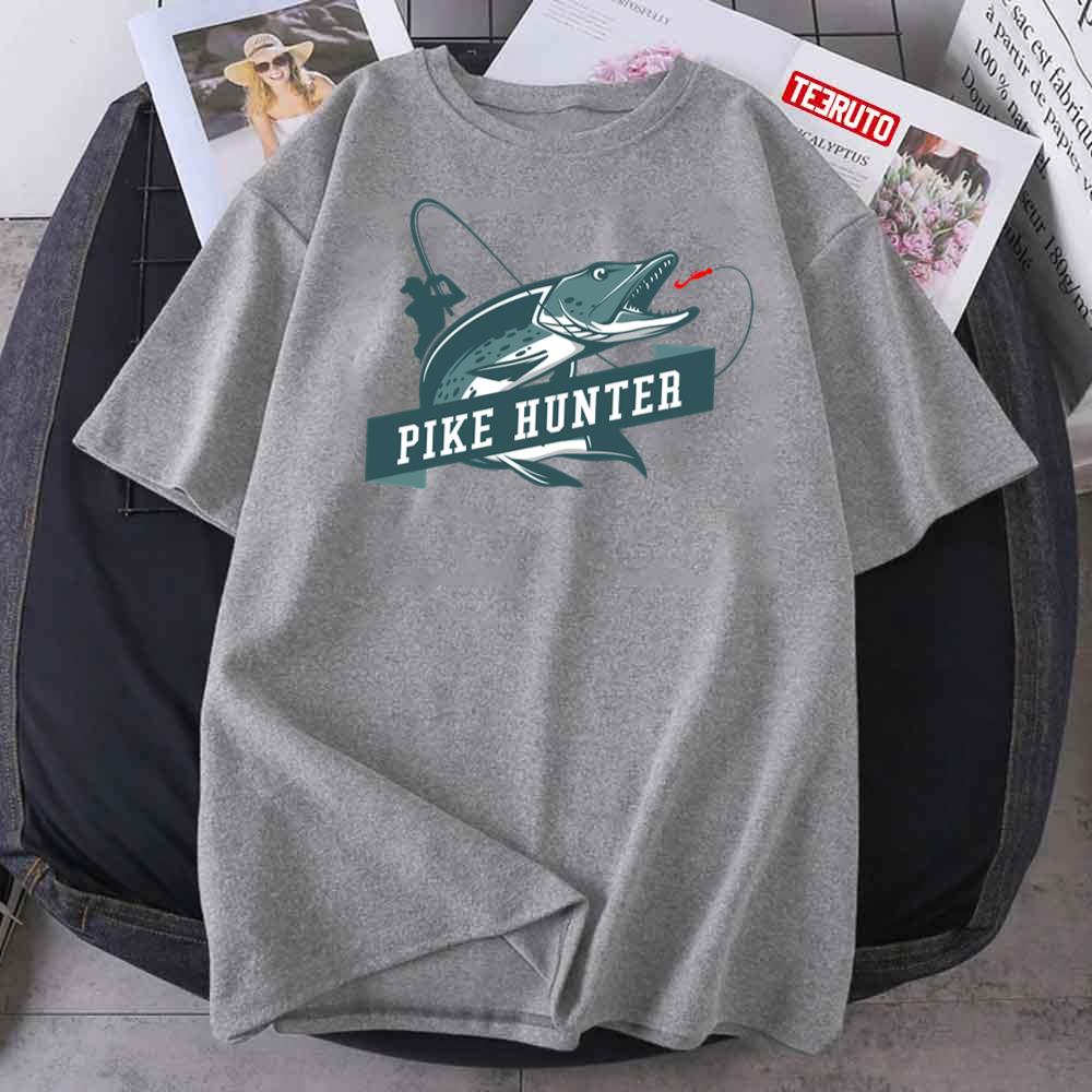 Pike Fisherman Sport Angler Idea Unisex T-Shirt