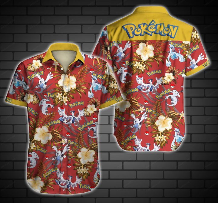 Pokemon V Hawaiian Shirt Teeruto