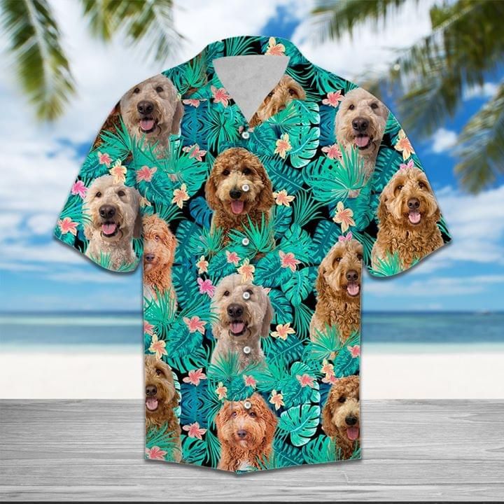 Poodle Dogs Hawaiian Shirt