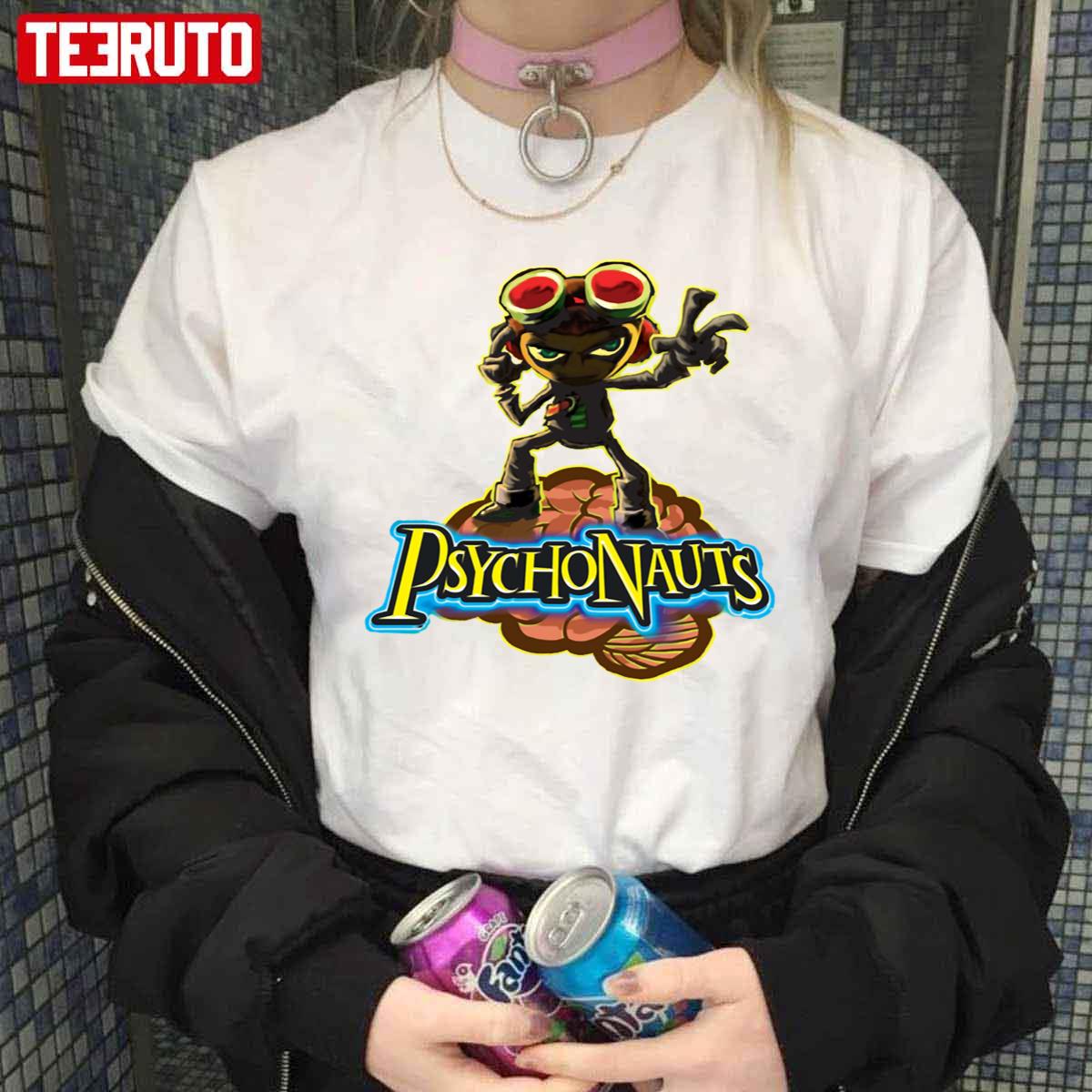 Psychonauts Razputin Aquato Game Art Unisex T-Shirt
