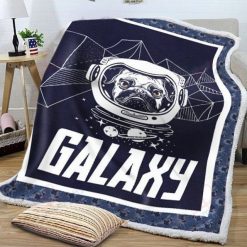 Pug Astronaut Galaxy Premium Comfy Sofa Throw Blanket